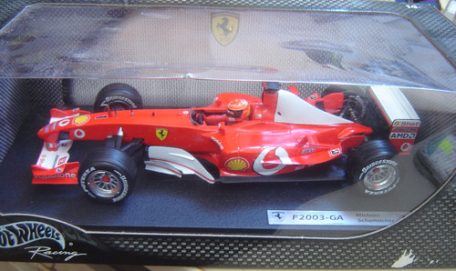 Hot wheels b1023 ferrari - 1:18,