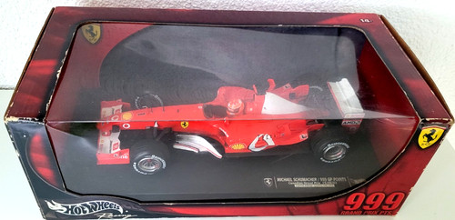 Hot wheels schumacher - wheels, 1:18