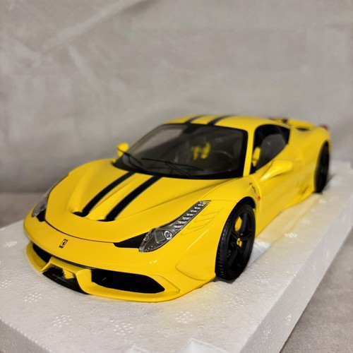Ferrari 458 speciale - ferrari, yellow